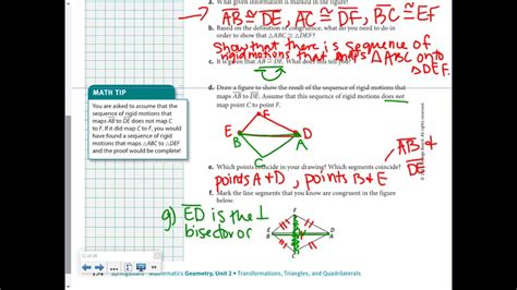 TS is the perp. . Springboard geometry page 445 answers